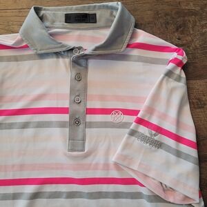 G/Fore Polo Men's Size Medium Golf Valhalla  Stripe